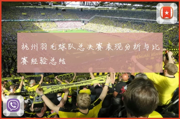杭州羽毛球队总决赛表现分析与比赛经验总结